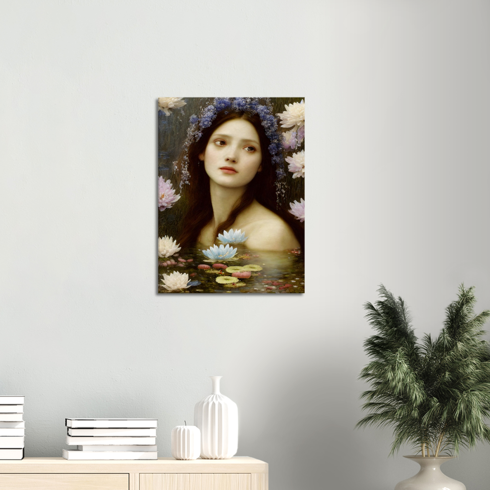 Amelia print on Premium Canvas