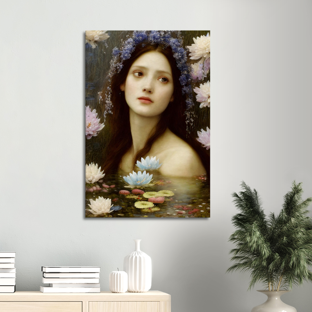 Amelia print on Premium Canvas