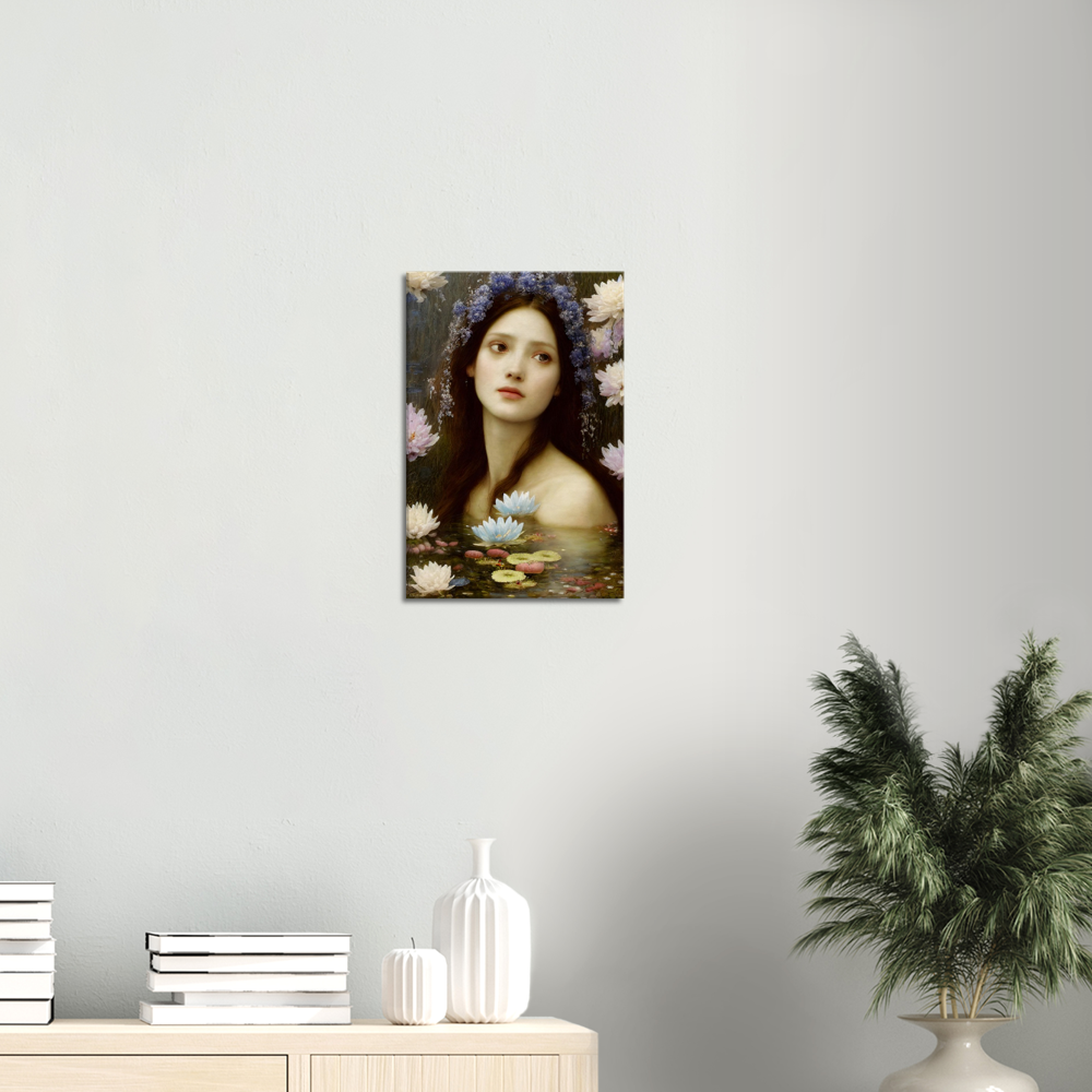 Amelia print on Premium Canvas