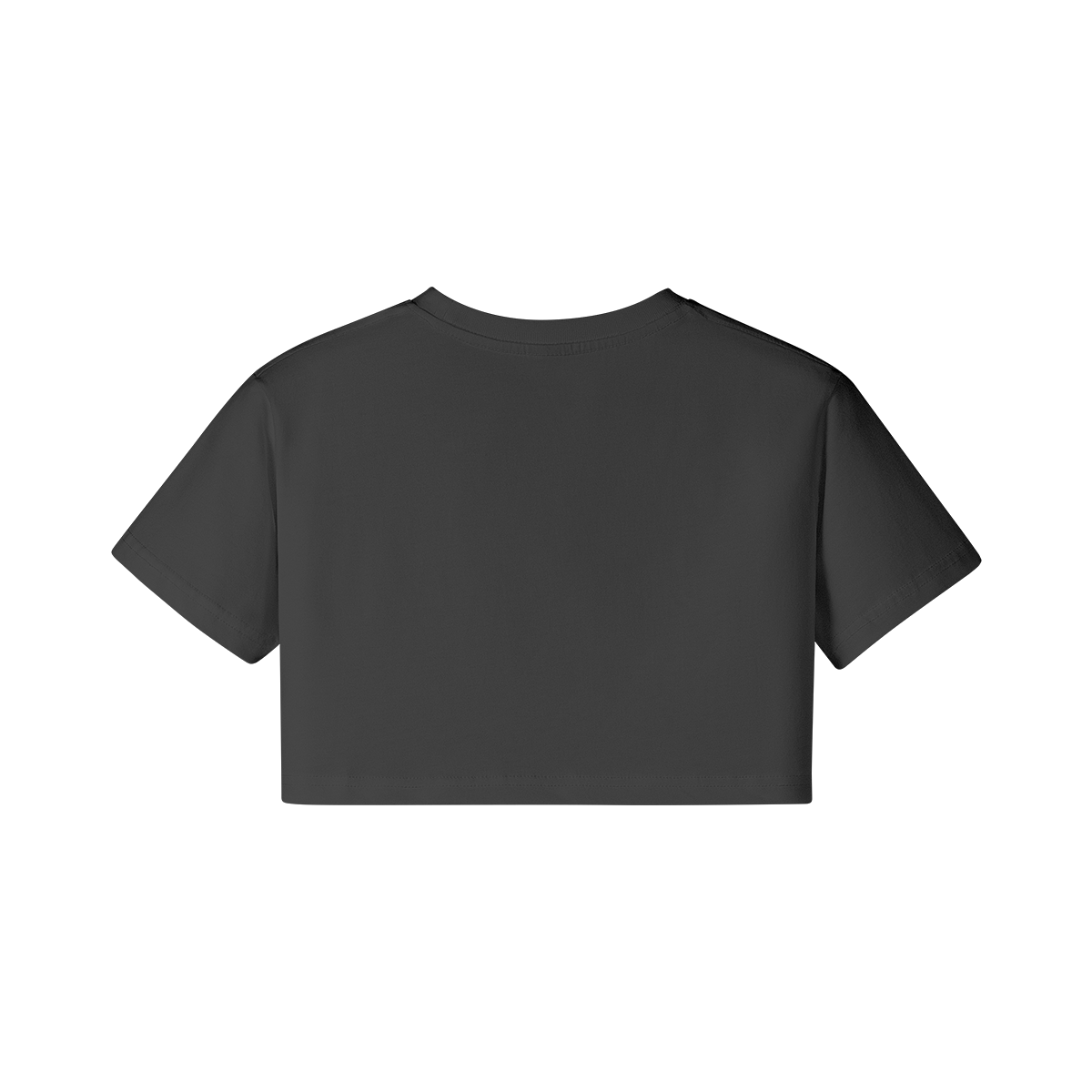 Heart 200GSM Unisex's Crop Top T-shirt