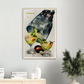 Basil Gimlet Cocktail print on Premium Matte Paper Wooden Framed Poster