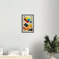 Corpse Reviver No. Blue Cocktail print on Premium Matte Paper Wooden Framed Poster