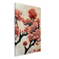 Cherry Blossom in Japanese watercolours and oil style/ digital artwork print on Premium Canvas