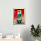 Blood and Sand Cocktail/ Digital Artwork in watercolor style print on Premium Canvas