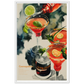 Cosmopolitan Cocktail print on Premium Matte Paper Wooden Framed Poster