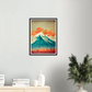 Mt Kuju print on Premium Matte Paper Wooden Framed Poster