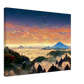 Mt Kita/ Digital Artwork in Ghibli style print on Premium Canvas