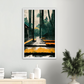 Under the Rain print on Premium Matte Paper Wooden Framed Poster