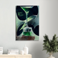 Death In The Afternoon Cocktail/ Digital Artwork in watercolor style print on Premium Canvas
