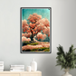 Under Cherry Blossom print on Premium Matte Paper Wooden Framed Poster